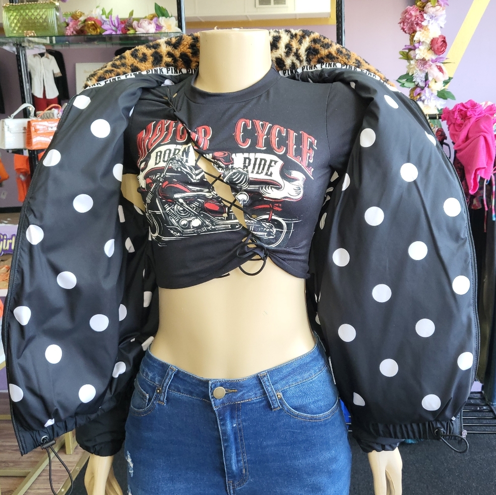 PINK Puff jacket - Picture 6 of 11